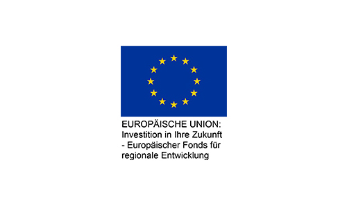 Logo Europäische Union Investition in Ihre Zukunft – Europäischer Fonds für regionale Entwicklung