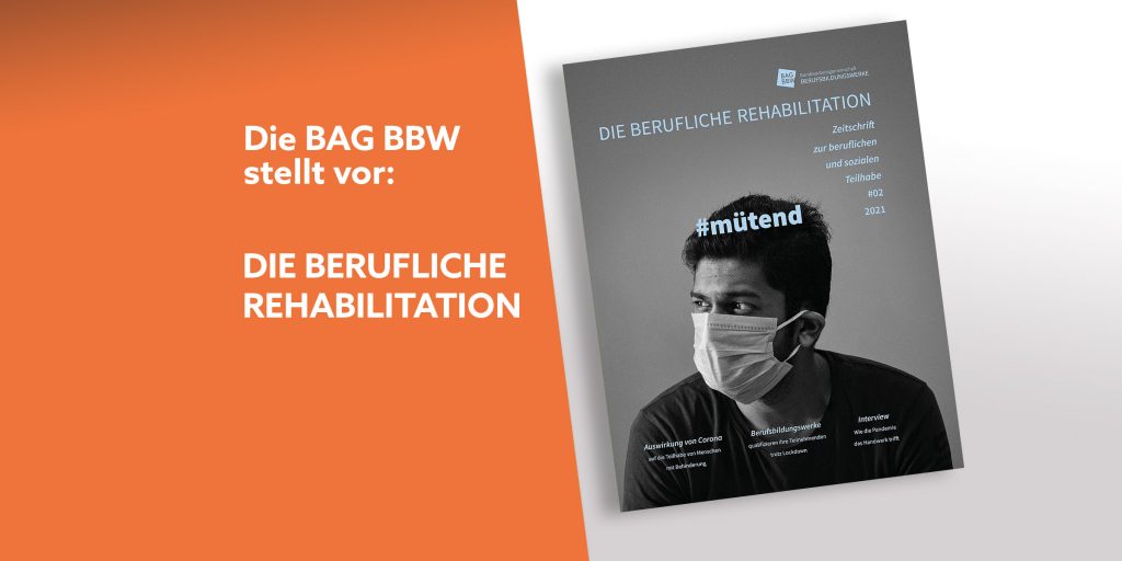 #mütend ist der Titel des Magazins des BAG BBW hier als News für die berufliche Rehabilitation